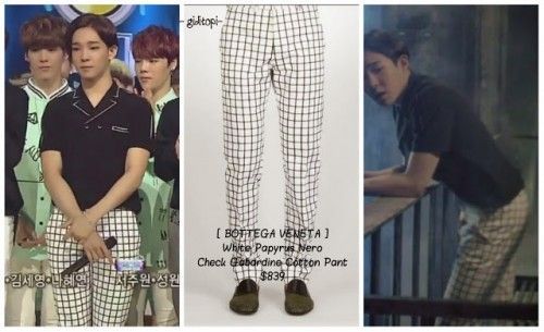...và quần của hãng BOTTEGA VENETA, đã từng xuất hiện trong Mv Emty của nhóm.