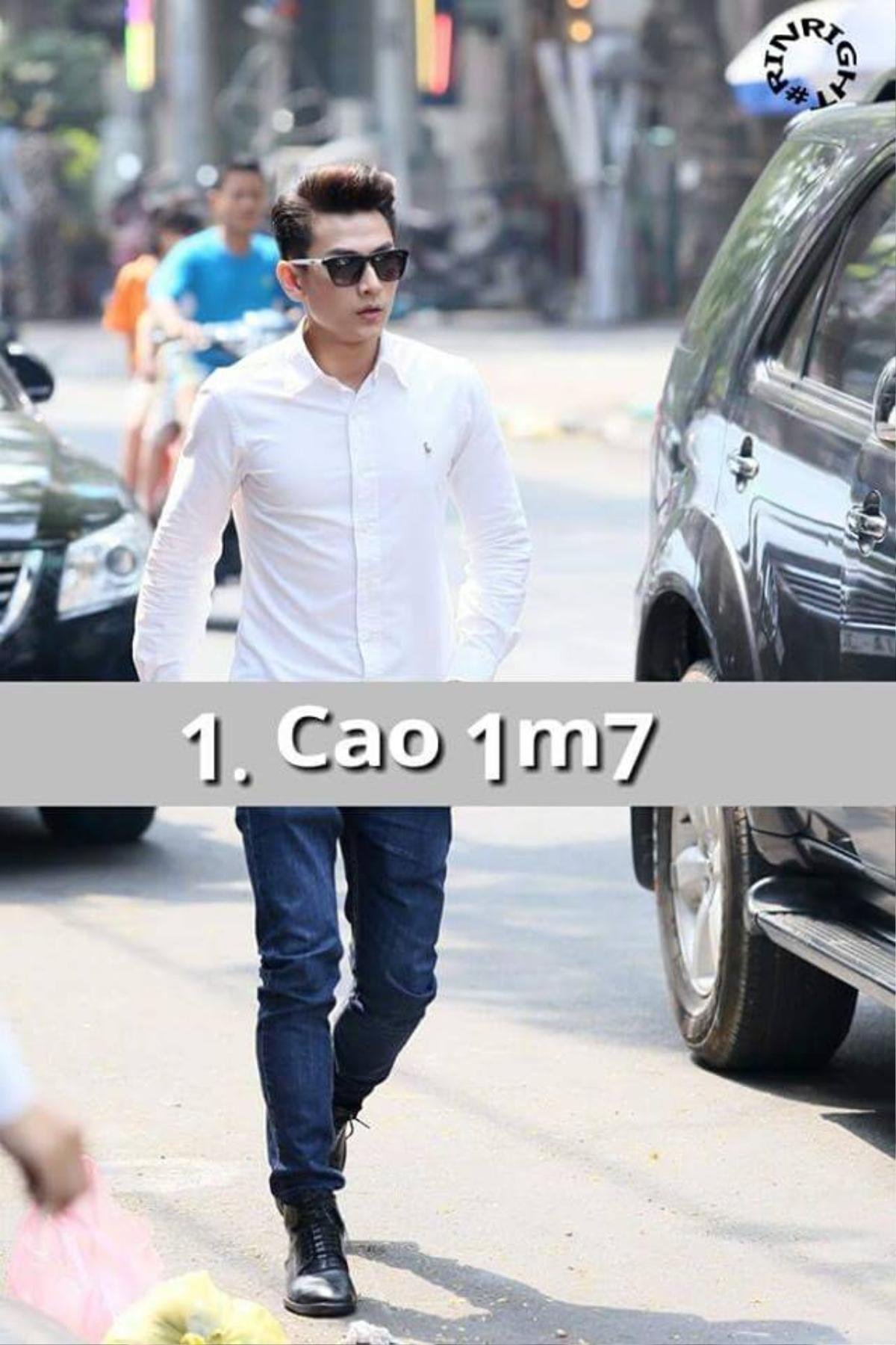 Isaac cao 1m72 và nặng 61 kg với thân hình rắn chắc, nam tính.