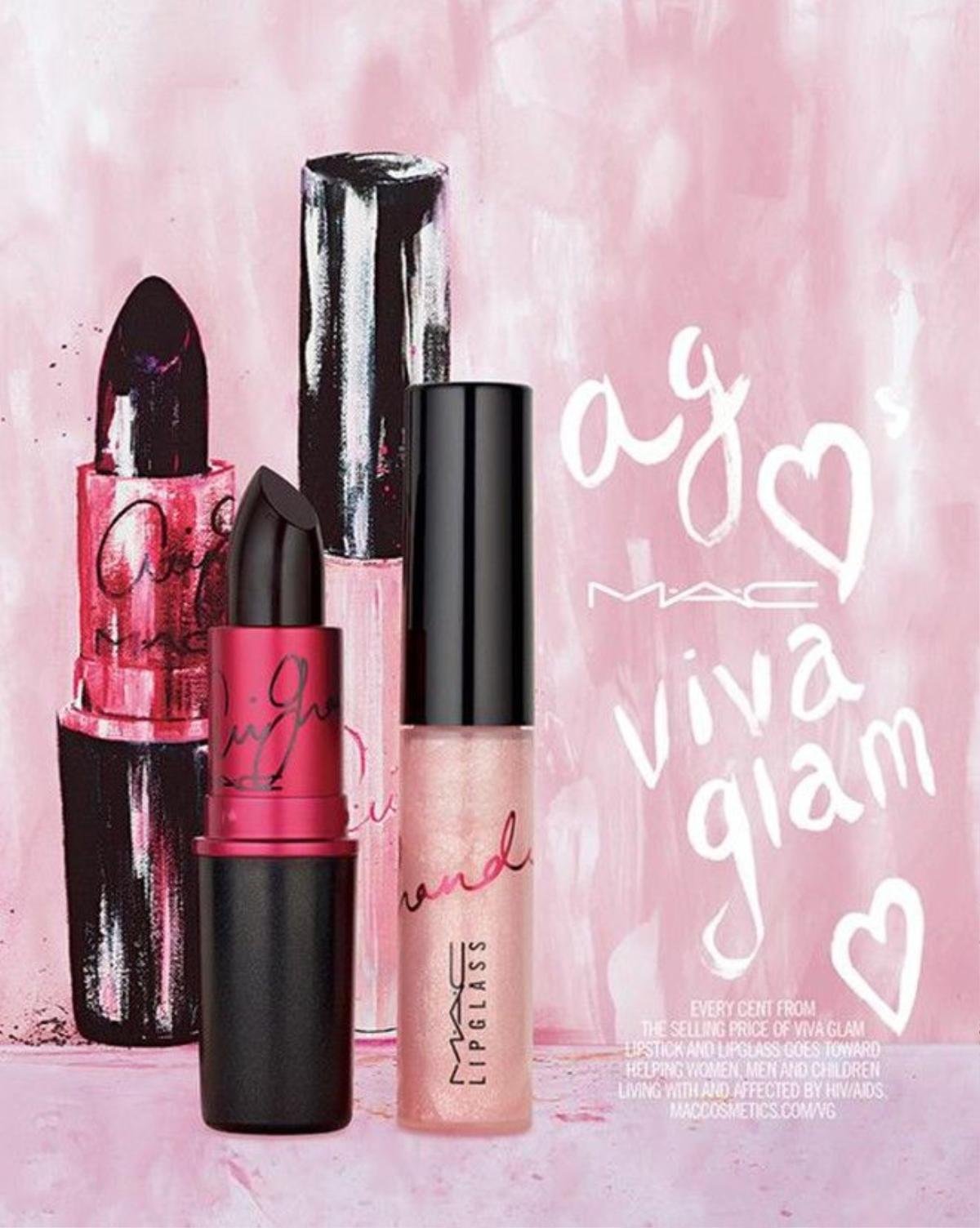 Change chia sẻ, cô mê đắm em Viva Glam một phần là vì ý nghĩa ở phía sau cây son rực rỡ này. 